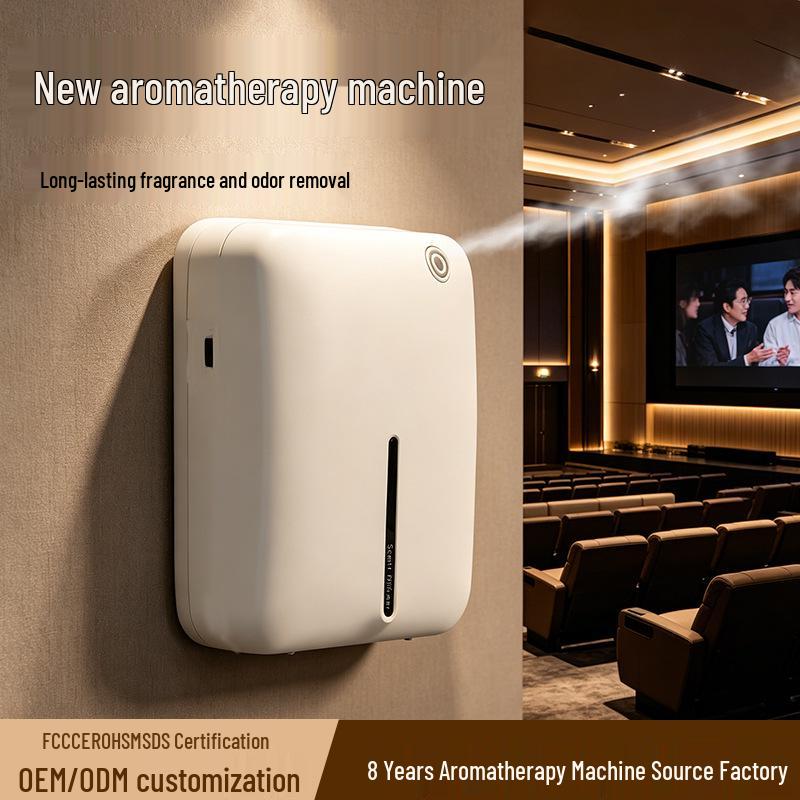 300ml Smart Aroma Diffuser - Large Capacity Commercial Fragrance Machine for Malls & Hotels, Plug-in Incense Burner