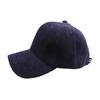 EIGHTVOLUME Ev Plain Corduroy Cap (Navy)