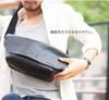 Body Bag Messenger Bag Genuine Leather Bag Small But Large Capacity Italian Leather Shoulder Bag Dark Brown [Dom Teporna] Men's Women's