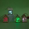 Luminous Wood Village House Glowing Wooden Christmas Cabins Creative   Christmas Tree