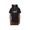 Alphabet Logo Print Crew Neck Short Sleeve T-Shirt Men Tops Black DV1429-010