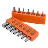 14pc Steel Driver Bits Multipurpose Screwdriver Accessories For DIY Mechanic And Technicians Automotive Home Maintenance