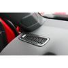 2pc - Carbon Fiber Dashboard Upper Air Outlet Vent Trim For Honda Civic