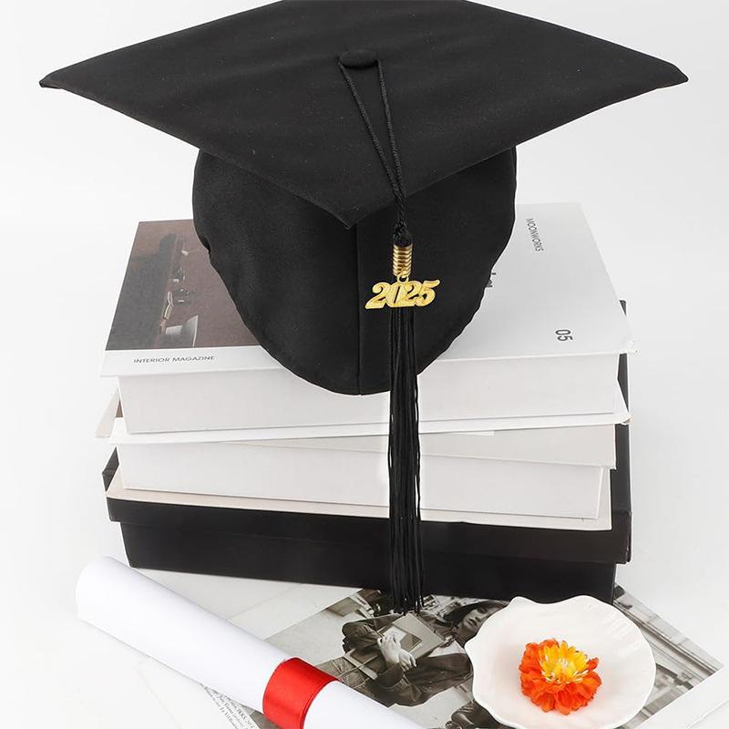 10Pcs Graduation Tassel with Date Mortarboard Tassel Fringe for Graduation Party Decorations Accesorios Graduation Hat Tassel