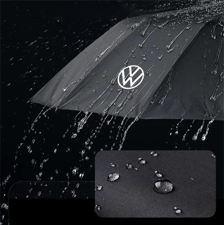 Car LOGO Umbrella For Volkswagen VW Golf Blue Motion Polo Passat Beetle Jetta Tiguan Touran Auto Anti-UV Windproof Accessories BG3
