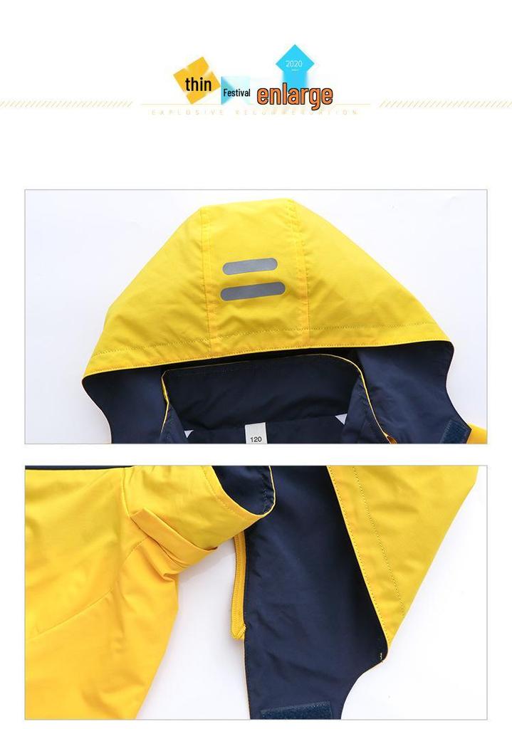 Children's Three-Piece School and Outdoor Uniform Set for Spring, Autumn, Winter