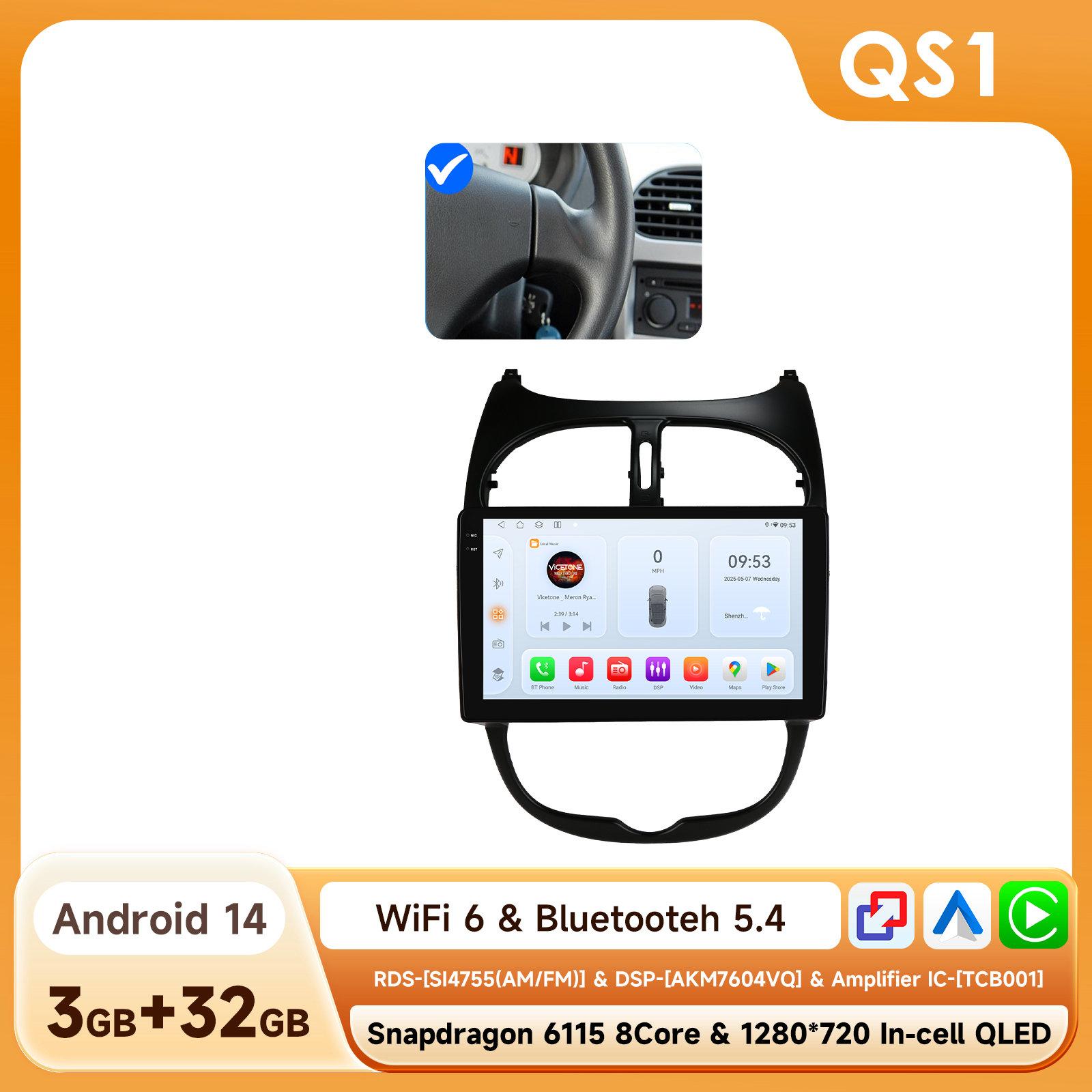 

Hizpo Snapdragon Carplay Android Car Radio for Peugeot 206 206CC 206SW 2000 - 2008 Navigation GPS Multimedia Player Stereo Audio Intelligent Screen QS1 8Core 3G 32G A