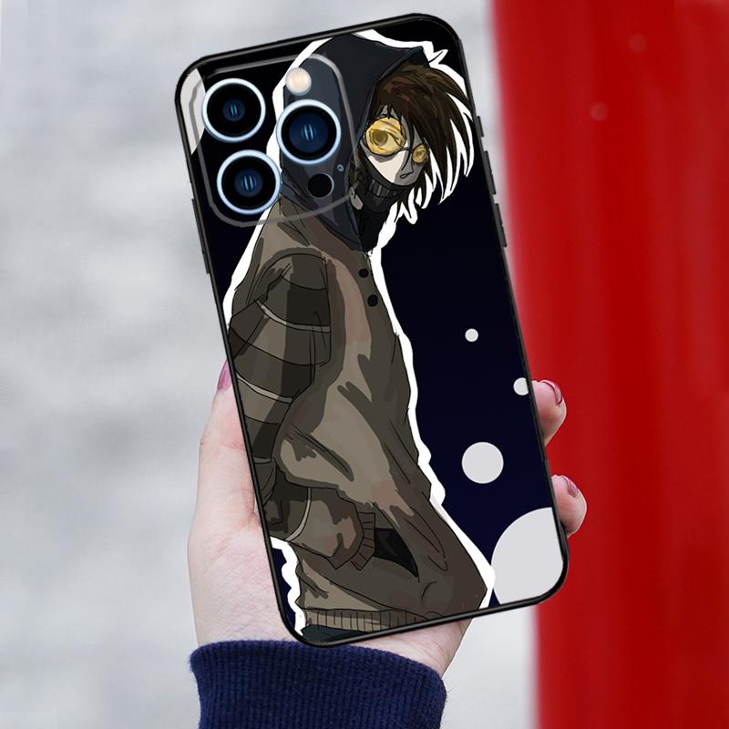 Creepypasta Ticci Toby x reader Hülle Für iPhone 15 14 13 12 Mini 11 16 Pro Max 12Pro 13Pro XS X XR Plus SE2 Schutzhülle