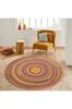 Rovigo Home Washable Round Printed Carpet RHM7071-SD374