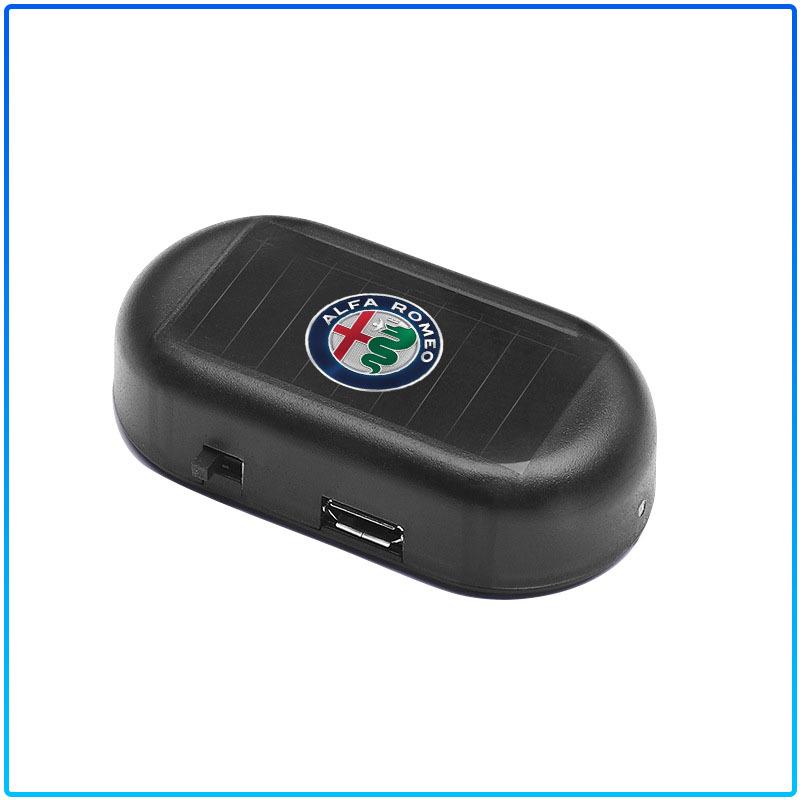 1pcs Strobe Signal Security System Flash Warning LED Light Alarm Lamp For Alfa Romeo 147 159 Giulietta Giulia Mito Spider Alpha Nheadrest
