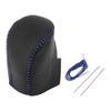 ACROPIX Gear Shift Knob Cover for Honda Faux Leather HR-V (1pc) - Anti-Slip - Black/Blue