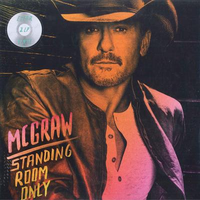 LP Record TIM MCGRAW - Standing Room Only BMRTM0500A Big Machine Rec 2023 US Pop