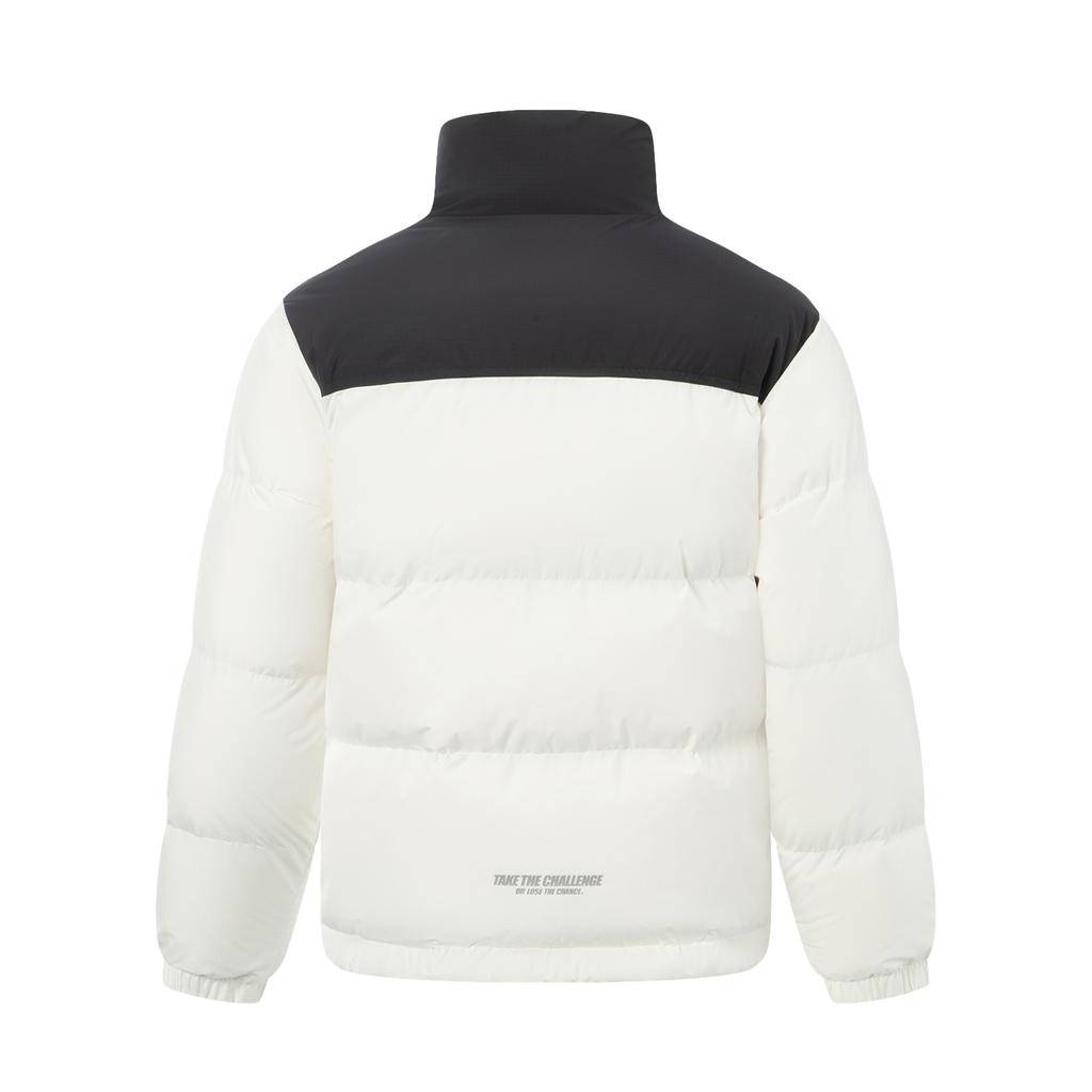 Li Ning Hot Pots Down Collection Down Jacket Unisex Ivory AYMV431-1