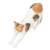 Realistic Cat Figurine Educational Lifelike Cute Simulated Cat Model Toy for Children Room Desk