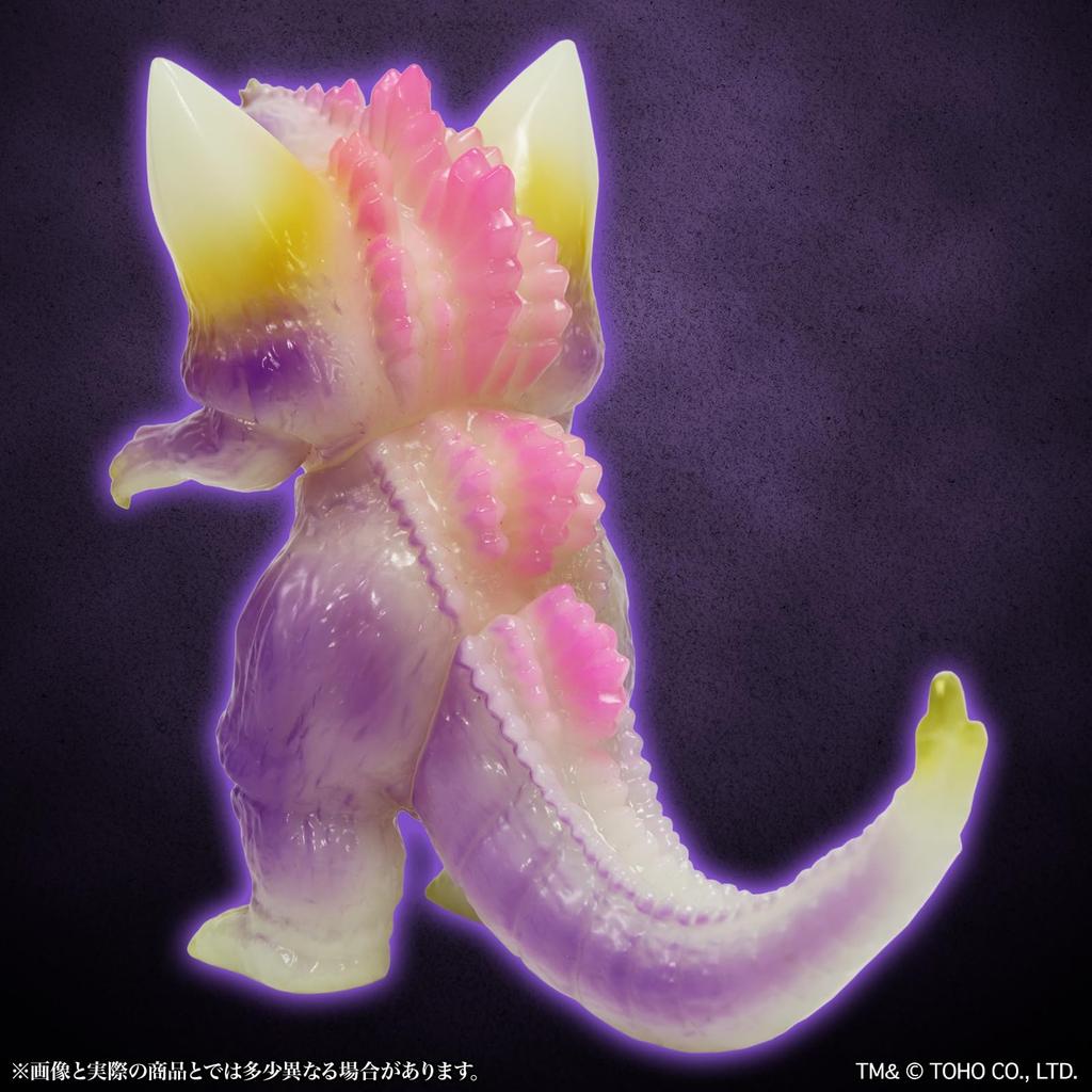 Character Content Production CCP Middle Size Series Godzilla EX SpaceGodzilla Luminous Purple PVC Complete Figure (CCP) [14th Release] Ver.