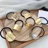 1PC Metal Elastic Hair Band For Girls Women Handmade Scrunchies Korean Ornaments Fashion Hair Accessories