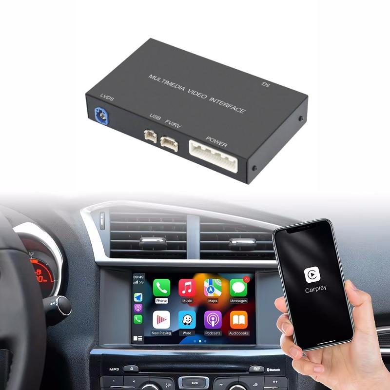 

Беспроводной автомобильный модуль Android Carplay для Peugeot Citroën SMEG MRN Picasso C4 C5 DS4 DS3 308 508 208 3008 Mirror LinK