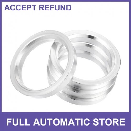 Четыре центровочных кольца для ступицы автомобиля ID 541 мм, универсальные проставки для центрального отверстия диска