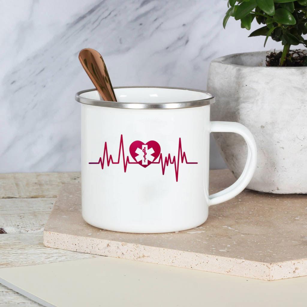 Best Nurse Ever Enamel Mug Cups With Handle It A Beautiful Day To Save Lives Nurse Aunt Birthday Perfect Gifts for Nurses Day
