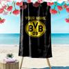 Borussia Custom Name Print Beach Towel, Large Soft Quick Dry Towel for Beach Camping Swimming