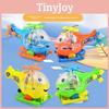 Childrens Light Up Flying Airplane Pull String Toy With Rotating Led For Education And Play