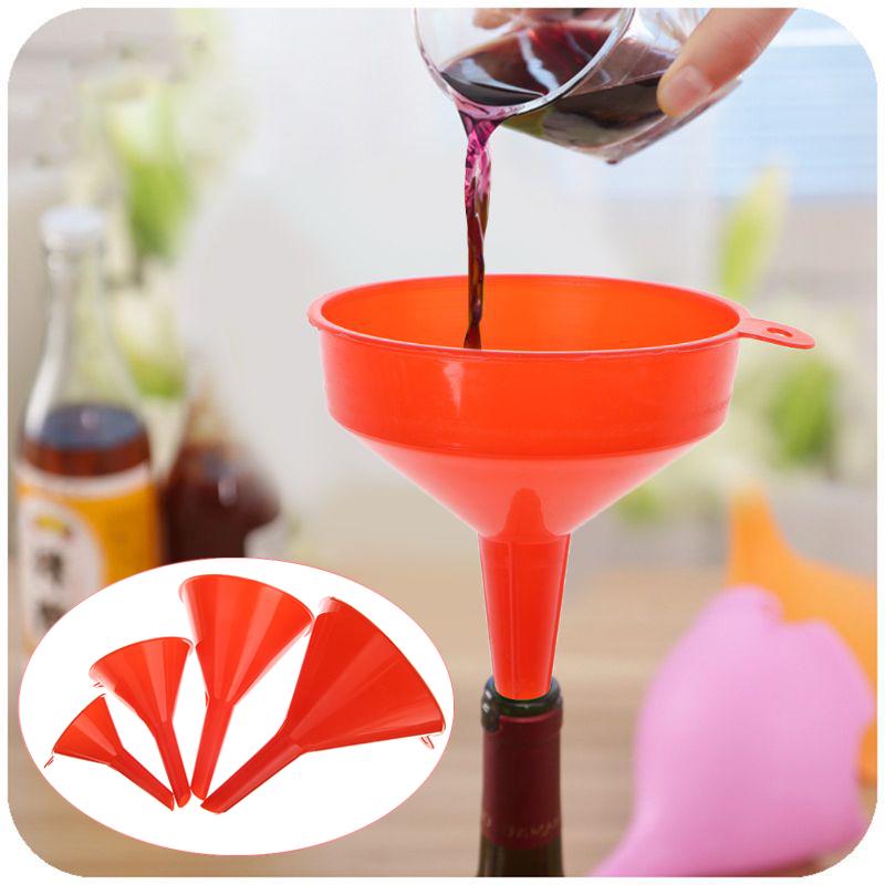 Buy A Set Of 4 Plastic Funnels Household Kitchen Cooking Edible Oil Soy Sauce Gasoline Diesel Funnel At Affordable Prices Price 4 Usd Free Shipping Real Reviews With Photos Joom