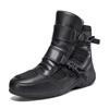 Genuine Leather Motorcycle Shoes Riding Male Riders All Season Off-road Boots Racing Travel