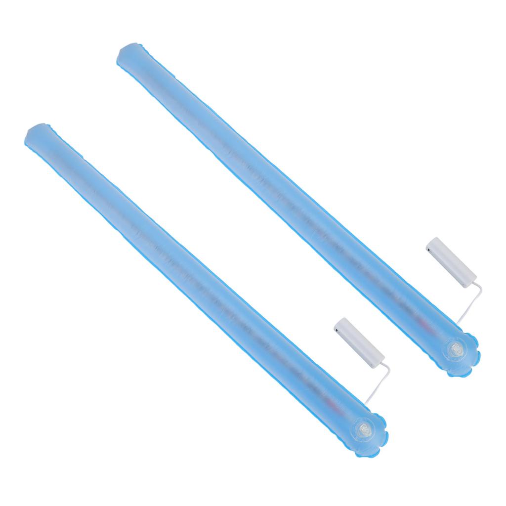 Camping Leuchtstab Set Faltbar Aufblasbar Handheld RGB Weißes Licht LED Leuchtendes Camping