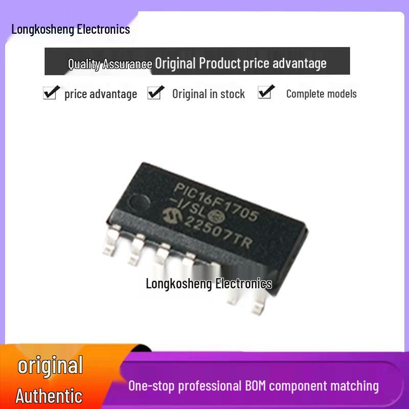 

PIC16F1705-I/SL SOIC-14 Microcontroller Component