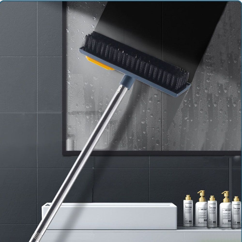 Floor Bathroom Long Handle Cleaning Tile Floor Scrub Brush Cleaning Brush Washing Windows