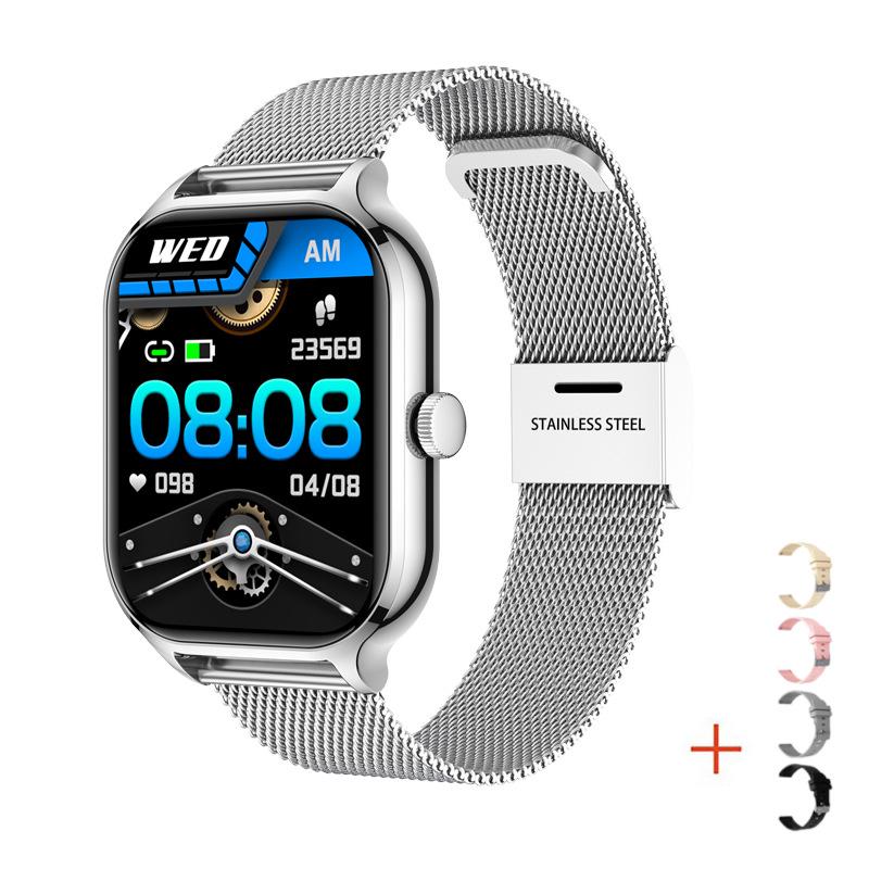 Z49 gtS4 Bluetooth Smart Watch Bracelet - 2.01" Screen with Sports Mode and Heart Rate Monitor
