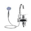 3000W Stainless Steel Water Heater Faucet With Shower Head 3S Fast Heating Instant Hot Water for Kitchen Bathroom Electric Tap