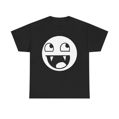 T-shirt Vampire Visage Épique Y2K Grunge Gothique Emo Scene Tee