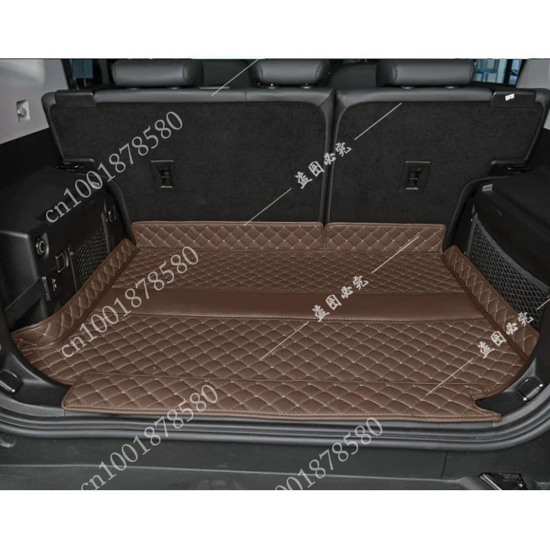 For Jetour T2 Traveler 2023 2024 Trunk Mats Leather Durable Cargo Liner Boot Carpets Interior Luggage Full Cover Car Accessories