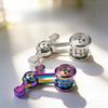 Metal Rainbow Fidget Spinner Stainless Steel Bearing Colorful Hand Spinner Anti-Anxiety Toy Adult Relieves Stress Gift