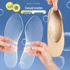 Unisex Casual Insoles: Soft, Bouncy Sole with Massage Granules for Shock Absorption in Sports, Running, Basketball, and Long-Standing Periods.