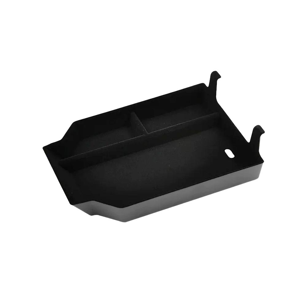 for 2025 2026 BMW X3 G45 Car armrest box storage box Accessories Storage box behind the screen Flannel ABS
