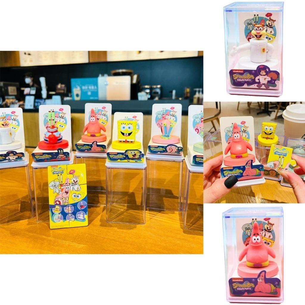 Cute Spongebob Pvc Collectible Figurine Model Toy For Decor And Gift