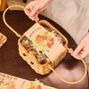 2025 Rabbit Rattan-Style Mooncake Gift Basket