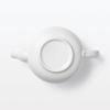 MUJI Everyday Teapot, White, 700mL, with Strainer, 83444211