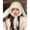 Thick Plush Hat With Long Ear Comfortable Pullover Trapper Hat For Teens And Adult Winter Activity Everyday Use Headwear