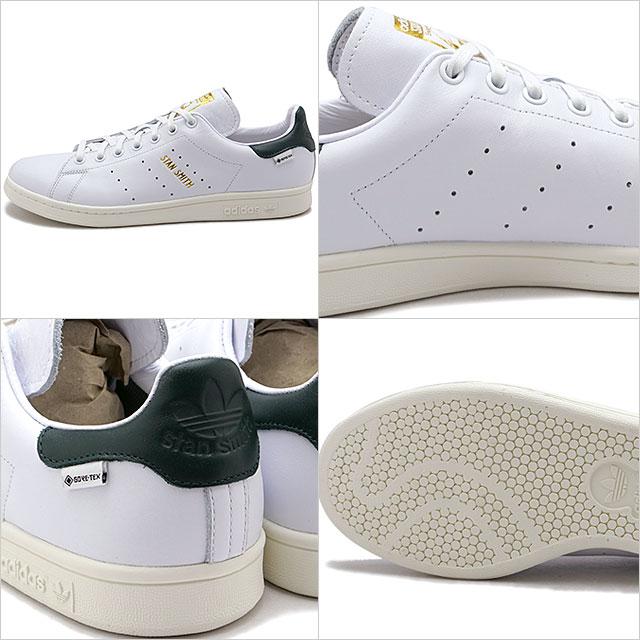 Adidas Originals Sneakers Stan Smith Gore-Tex JR3323 SS25 GTX Menswomens Shoes Leather Japan Limited Model Footwear White Off-white Shadow Green