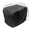 Outdoor Generator Cover Fitted Equipment Shelter Black