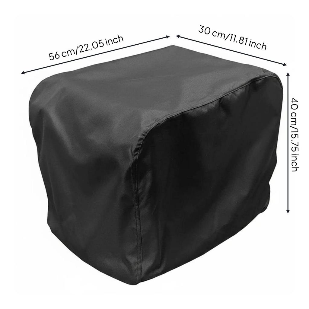 Outdoor Generator Cover Fitted Equipment Shelter Black