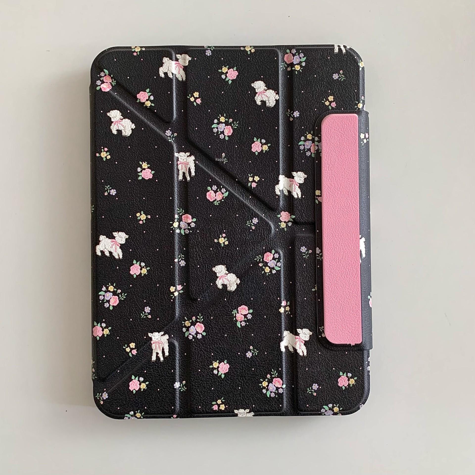 

Floral Little Sheep 3Y Magnetic Case: Upgrade for iPad Pro 2021, Enhanced Tablet Protection iPad mini6/7(8.3-inch)