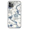 Blue and white porcelain Phone Case For iPhone 17 Air 11 13 Mini 14 15 Plus 16 12 Pro Max 16E SE 7 8 Pattern Soft TPU Back Cover