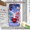 Christmas Winter Cute Snowman Couple Phone Case for Honor Huawei 200 Lite 100 400 PRO 80 90 X9 Magic 7 6 Lite 5 Pro Soft Covers