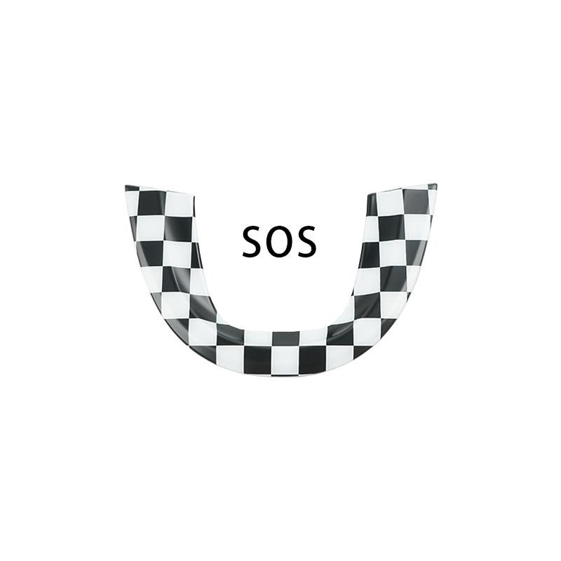 For MINI Cooper F56 F55 Countryman F60 Clubman F54 Car Interior Roof Reading Light Lamp Sticker Cover Auto Accessories