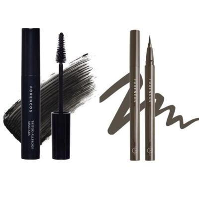 Mascara Real Black + Eyeliner Ash Brown