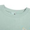 Puma Logo Print Breathable Round Neck Short Sleeve T-Shirt Men Tops Green 624938-54